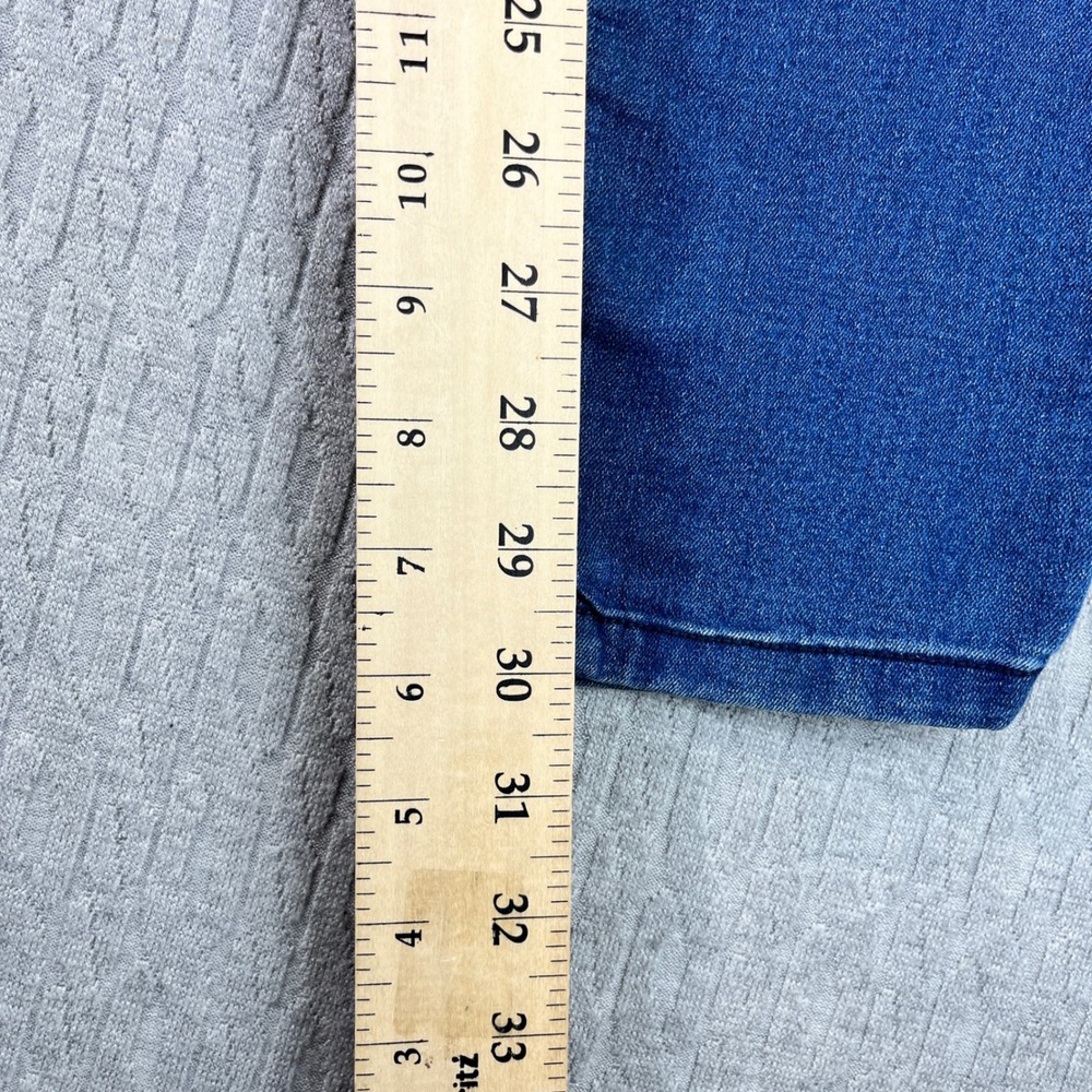 vintage Judy Blue Slim Fit stretch women 9/29X30 high rise USA Dark Wash Pants - Picture 4 of 9